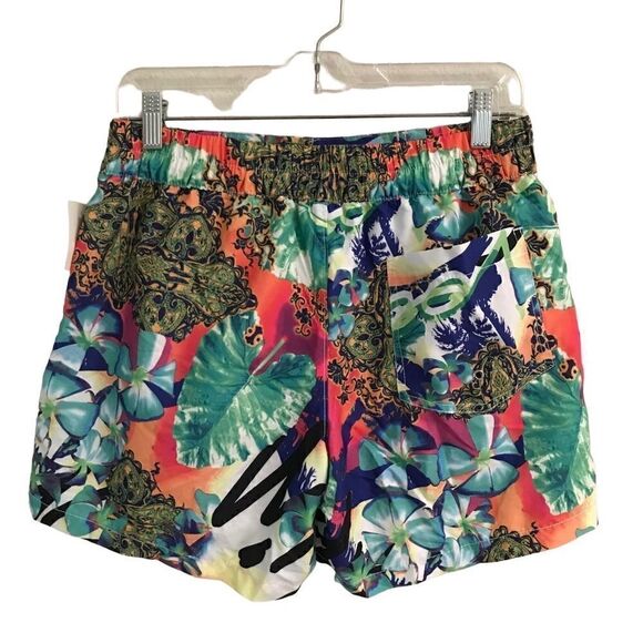 TEZENIS Floral drawstring swim trunks S - Picture 2 of 5